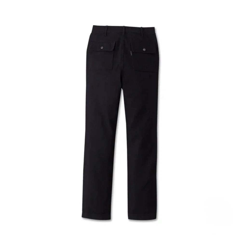 Harley-Davidson Womens Black Utility Straight Leg Pants High Rise 32x32